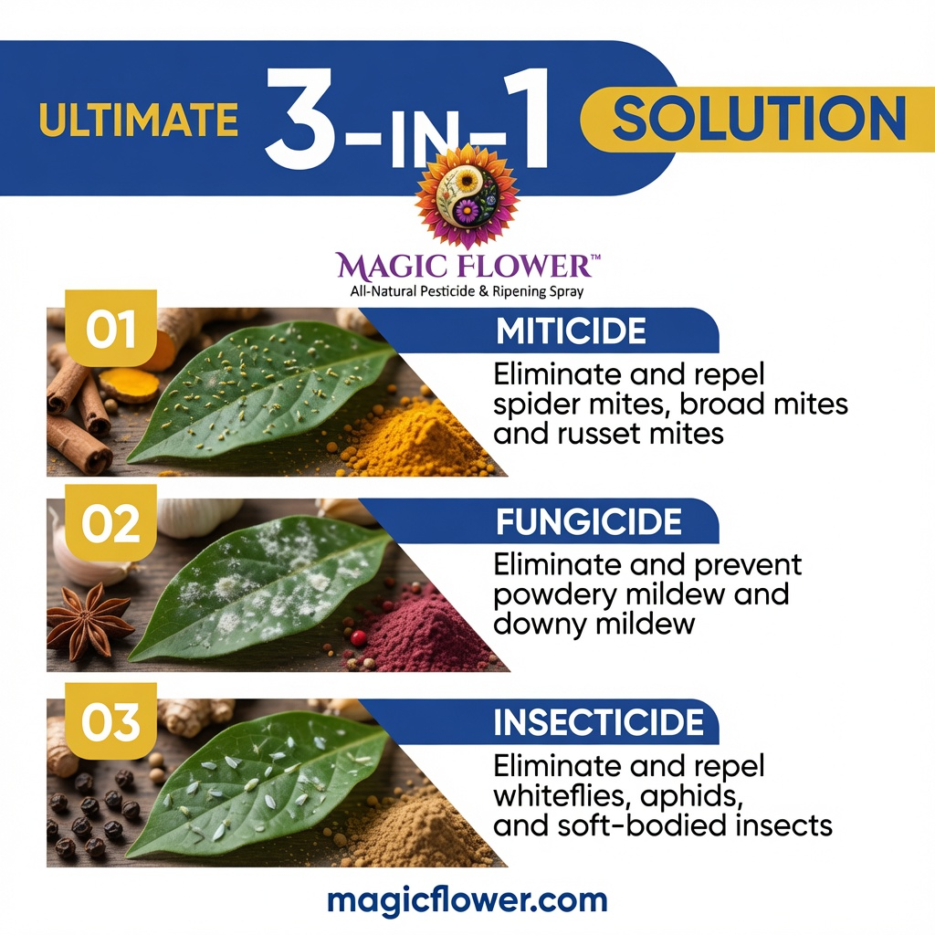 Magic Flower All-Natural Pesticide & Ripening Spray