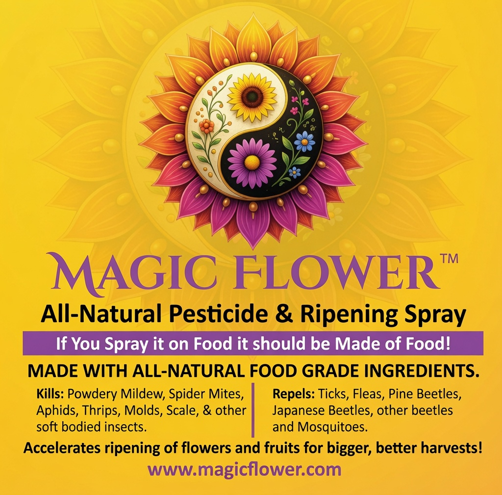 Magic Flower All-Natural Pesticide & Ripening Spray